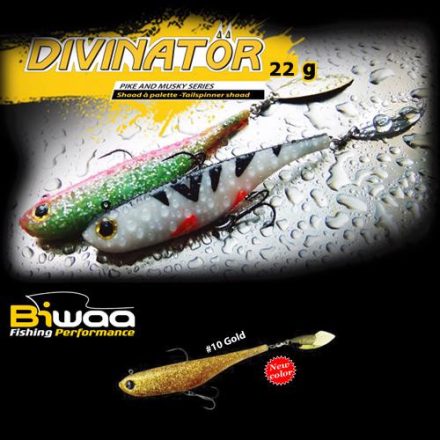 BIWAA DIVINATOR JUNIOR 14cm 22gr 10 Gold