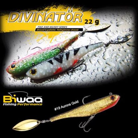 BIWAA DIVINATOR JUNIOR 14cm 22gr 19 Aurora Gold