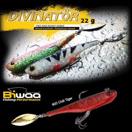 BIWAA DIVINATOR JUNIOR 14cm 22gr 20 Chili Tiger