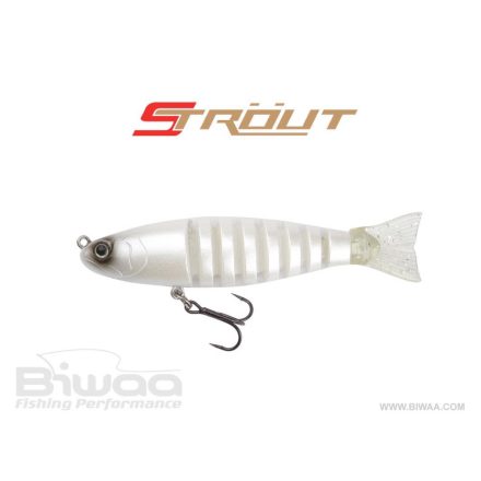 BIWAA swimbait strout 3.5" 9cm 8gr 29 pearl white