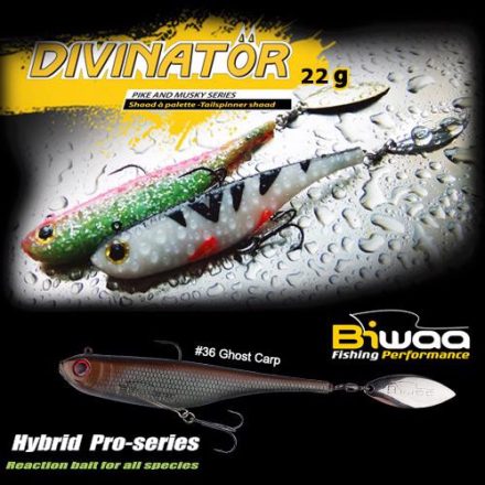 BIWAA DIVINATOR JUNIOR 14cm 22gr 36 Ghost Carp