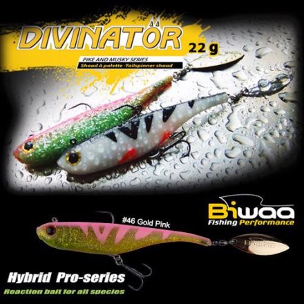 BIWAA DIVINATOR JUNIOR 14cm 22gr 46 Gold Pink