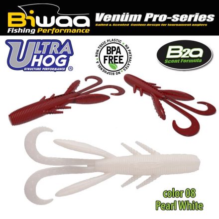 BIWAA ultra hog 3" 7.5cm 08 pearl white