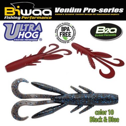 BIWAA ultra hog 3" 7.5cm 10 black & blue