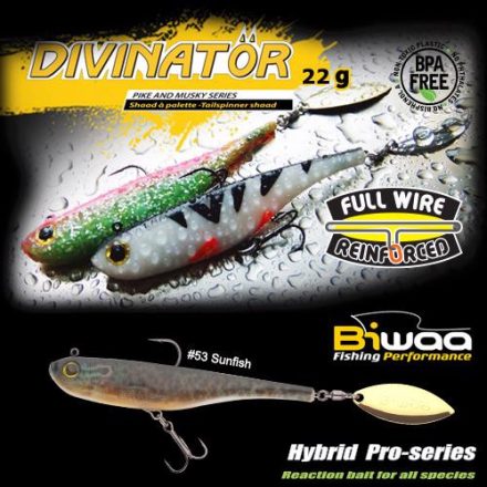 BIWAA DIVINATOR JUNIOR 14cm 22gr 53 Sunfish