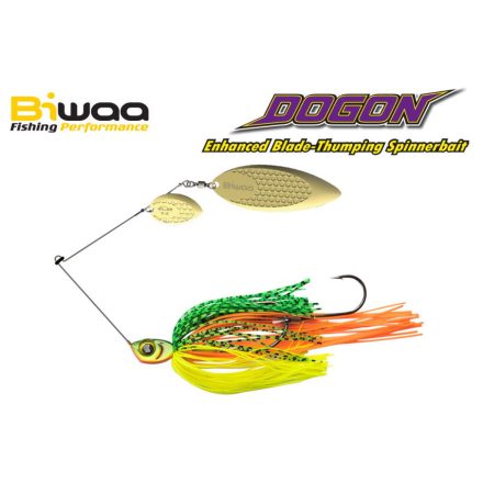 SPINNERBAIT DOGON 1/2oz 14gr 02 Fire Tiger-Gold Blades