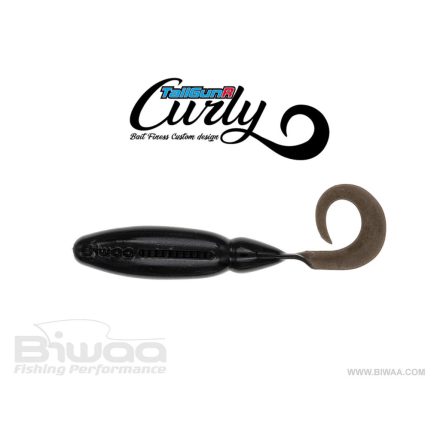 BIWAA tailgunr curly 2.5" 6.3cm 110 uv black