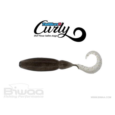 BIWAA TAILGUNR CURLY 3.5" 9cm 206 Golden Shiner