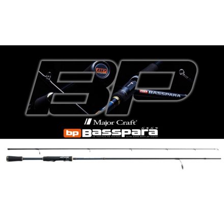 MAJOR CRAFT BASSPARA BXS-662L FAST 1.98m 1/16-1/4oz 1.7-7gr