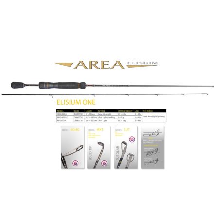 HERAKLES area elisium one heo170ul 5'6" 170cm 0.8-2.8gr ultra light