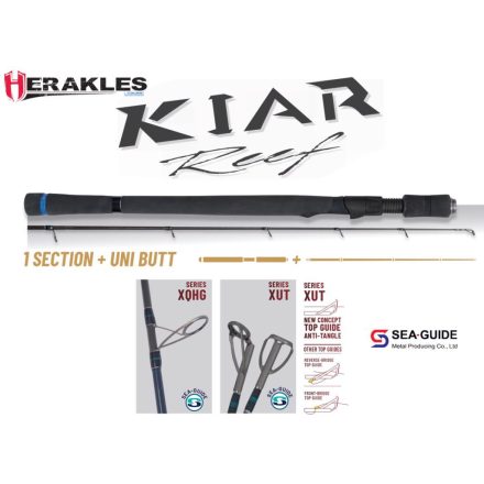 HERAKLES kiar reef hkr2-740h 7'4" 223cm 20-80gr heavy