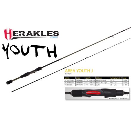 SPORTEX youth trout area j hyjs2-601xul 6'1" 187cm 0.7-2.5gr extra ultra light