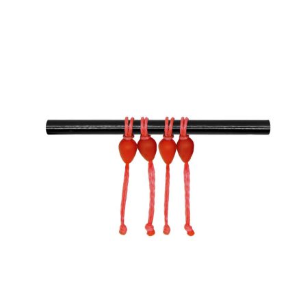 COLMIC DACRON CONECTORS S 4*6mm Red