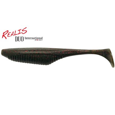 DUO REALIS VERSA SHAD FAT 5" 12.5cm F018 Green Pumpkin Red Flake