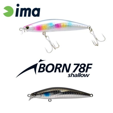 IMA IBORN 78F SHALLOW 78mm 8.5gr 007 Mullet