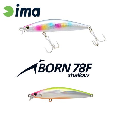 IMA IBORN 78F SHALLOW 78mm 8.5gr 012 Creamy Chart