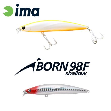 IMA IBORN 98F SHALLOW 98mm 13gr 001 Red Head