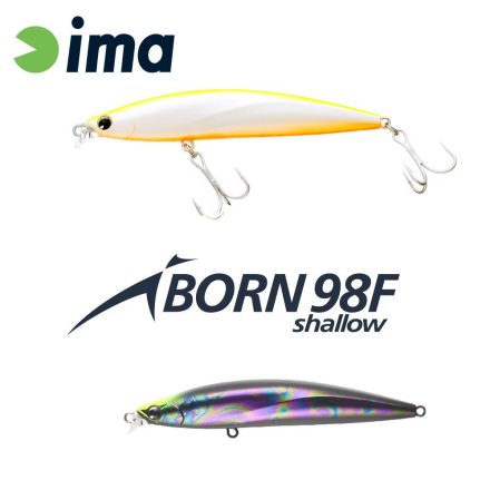 IMA IBORN 98F SHALLOW 98mm 13gr 014 Clear Back