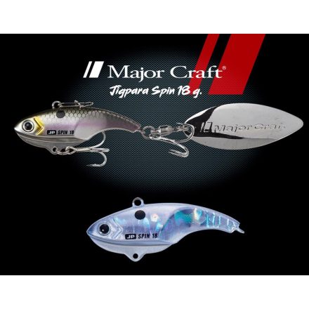 MAJOR CRAFT JIGPARA SPIN FW 4.3cm 18gr #036 Silver Shad