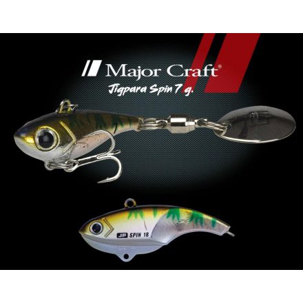 MAJOR CRAFT JIGPARA SPIN FW 2.7cm 7gr #001 Oikawa