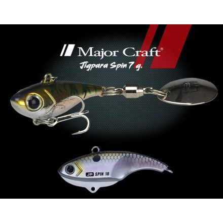 MAJOR CRAFT JIGPARA SPIN FW 2.7cm 7gr #030 G-Shad