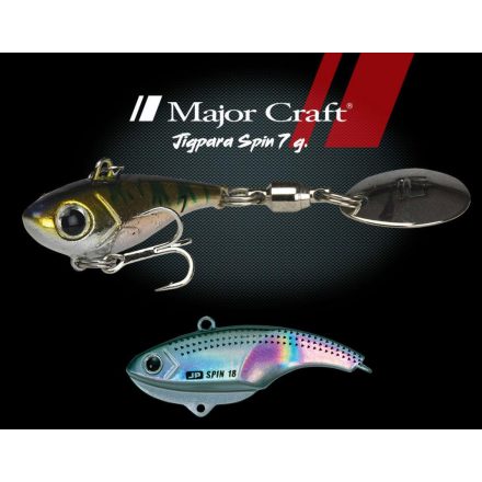 MAJOR CRAFT JIGPARA SPIN FW 2.7cm 7gr #037 Gizzard Shad