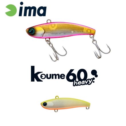 IMA KOUME VIBRATION 60 HEAVY 60mm 17gr 102 Chart Back Pearl