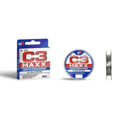 COLMIC C3 MAX FLUOROCARBON 50m 0.115mm