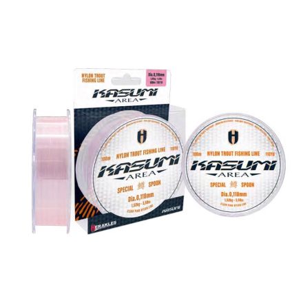 KASUMI CLEAR PINK 100m 0.137mm 2.06kg