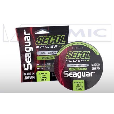 COLMIC SEAGUAR SECOL POWER-F FLUOROCARBON 50m 0.205mm