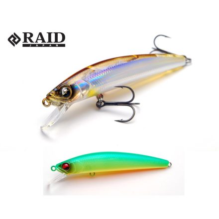 RAID level minnow quik72 72mm 5.2gr 001 lime chart