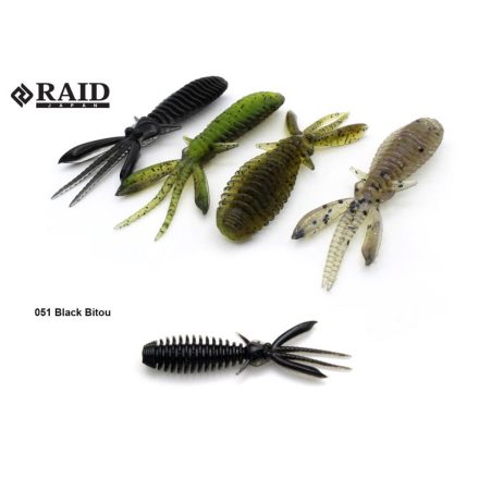 RAID egubug 2.5" 6.3cm 051 black bitou