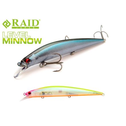 RAID LEVEL MINNOW 125mm 14gr 019 Clear Squash