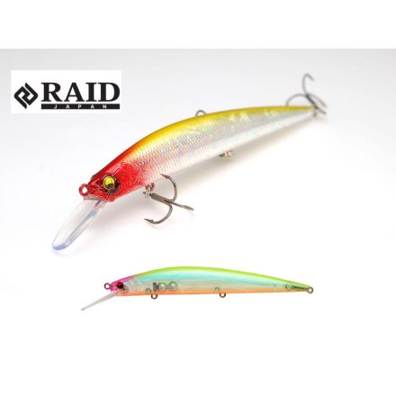 RAID level minnow plus 125mm 14gr 009 clear squash