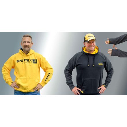 HOODY SPORTEX SÁRGA/FEKETE XL