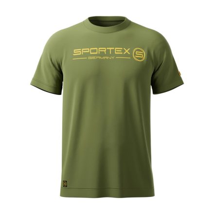 SPORTEX PÓLÓ T-SHIRT OLIVE GREEN L