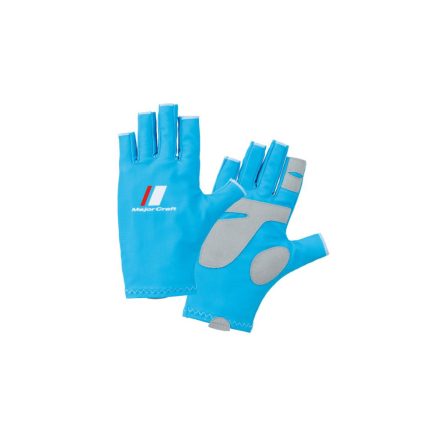 MAJOR CRAFT UV-CUT GLOVE NYÁRI UV KESZTYŰ L Light Blue