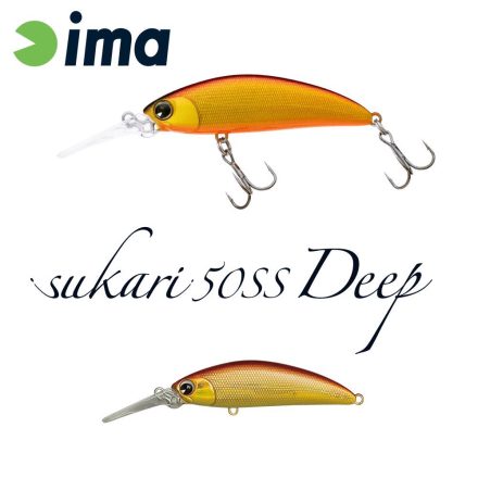 IMA SUKARI 50SS DEEP 50mm 5gr 101 Akagane