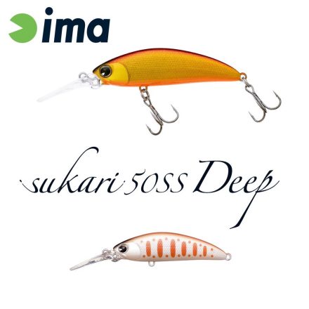 IMA SUKARI 50SS DEEP 50mm 5gr 126 Pearl Off White