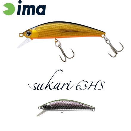 IMA SUKARI 63HS 63mm 8gr 017 Rainbow Trout