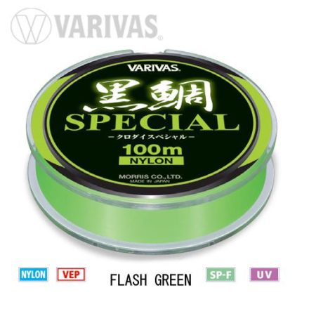 VARIVAS KURODAI SPECIAL VEP MONO FLASH GREEN 100m #3 0.285mm