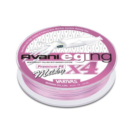 VARIVAS AVANI EGING PREMIUM PE X4 150m #0.6 10lbs Milky Pink