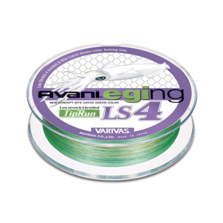 VARIVAS AVANI EGING LS4 PE TIP RUN 200m #0.4 8lbs Marking Fluo Green