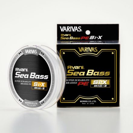 VARIVAS AVANI SEA BASS SI-X PE X8 150m #1.2 25lbs Premium White