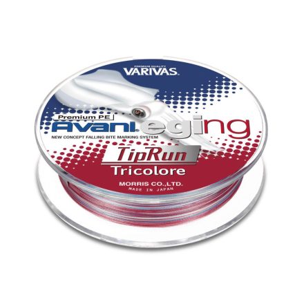 VARIVAS AVANI EGING TIP RUN PREMIUM PE 150m #0.4 0.104mm 8.0lb Tricolore