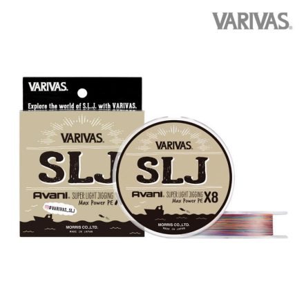 VARIVAS AVANI SLJ SUPER LIGHT JIGGING MAX POWER PE X8 150m #0.4 10.1lb 10m x 5 Color