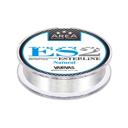 VARIVAS SUPER TROUT AREA ES2 ESTER NATURAL 80m 0.082mm 1.42lb