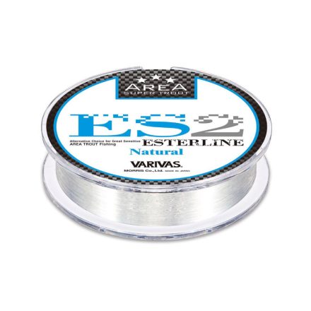 VARIVAS SUPER TROUT AREA ES2 ESTER NATURAL 80m 0.091mm 1.75lb