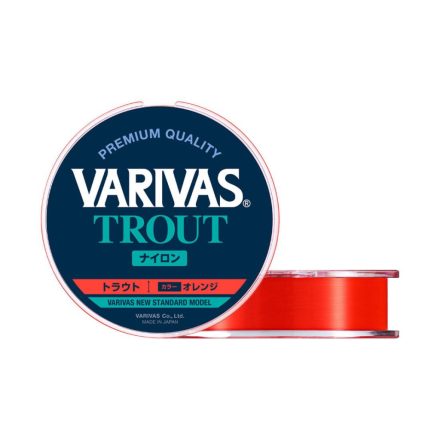 VARIVAS TROUT 100m 0.165mm 4lb Flash Orange