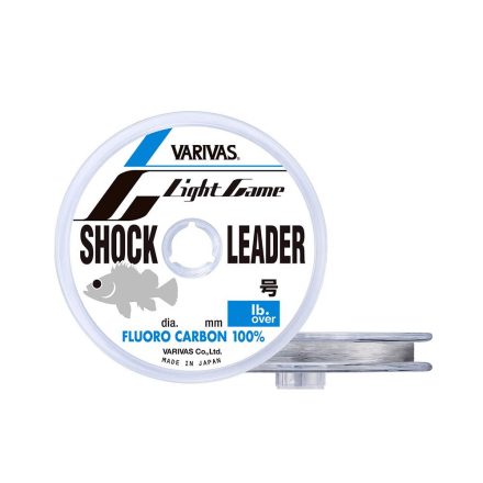 VARIVAS LIGHT GAME SHOCK LEADER FLUOROCARBON 30m #0.8 0.148mm 3lb